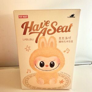 POP MART Labubu The Monsters Have A Seat Vinyl Face Blind Box New Sealed(Ququ)